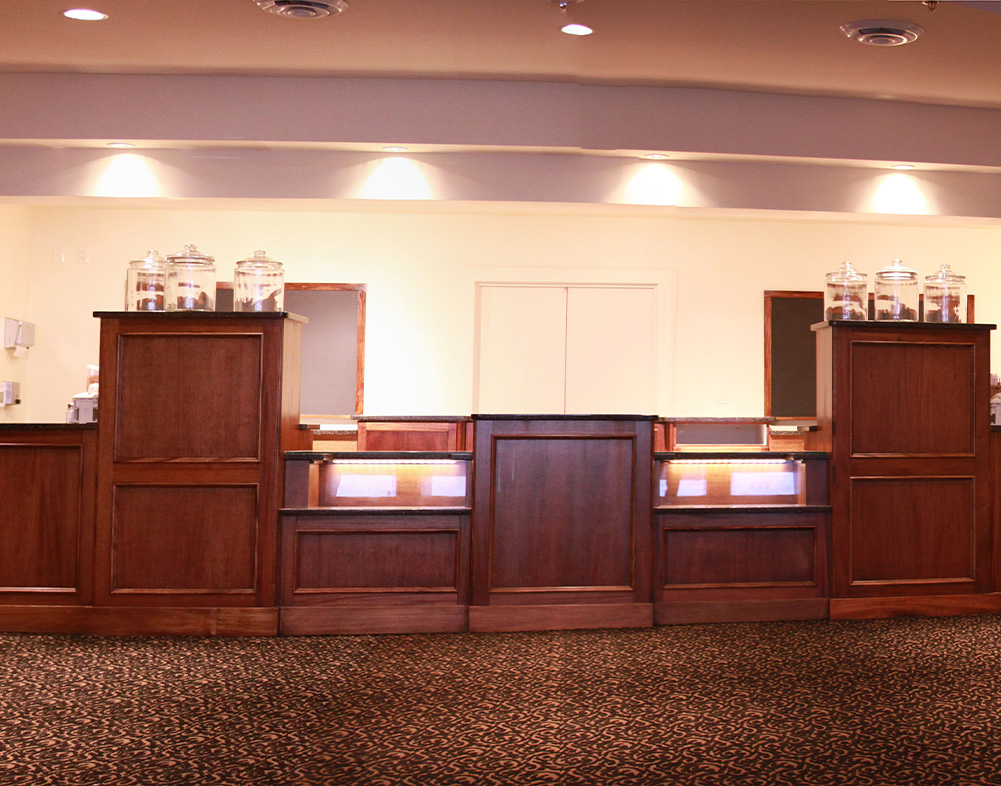 concession stand at the world theatre